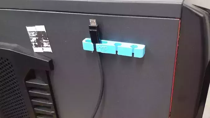 earphones holder 3D print model