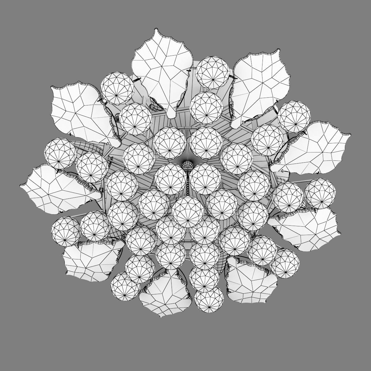 862162 Fiora Osgona Ceiling Lamp 3D model_7