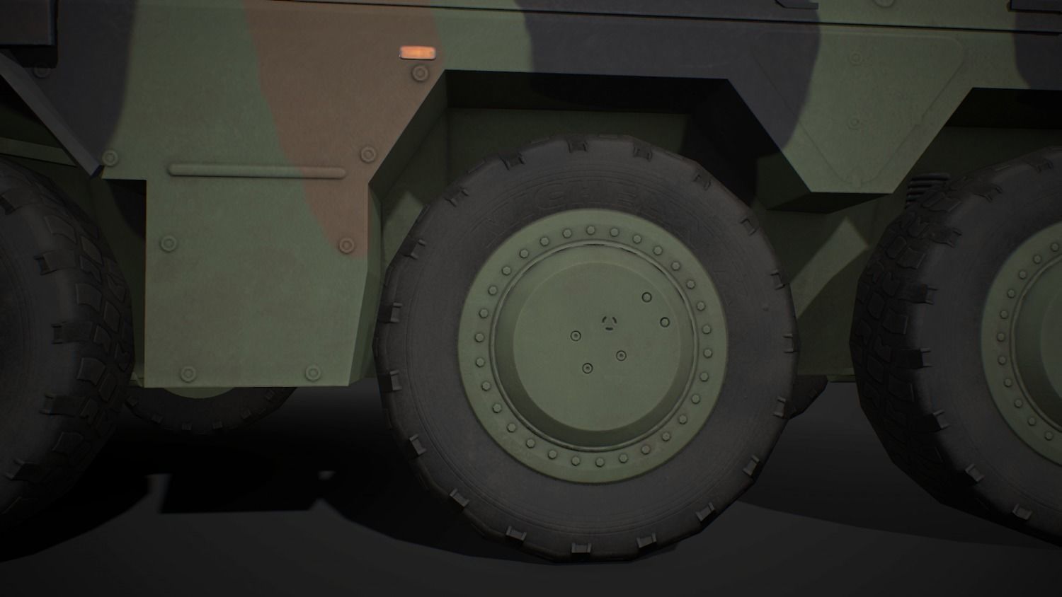 GTK Boxer APC IFV All Pack Low-poly 3D model_9