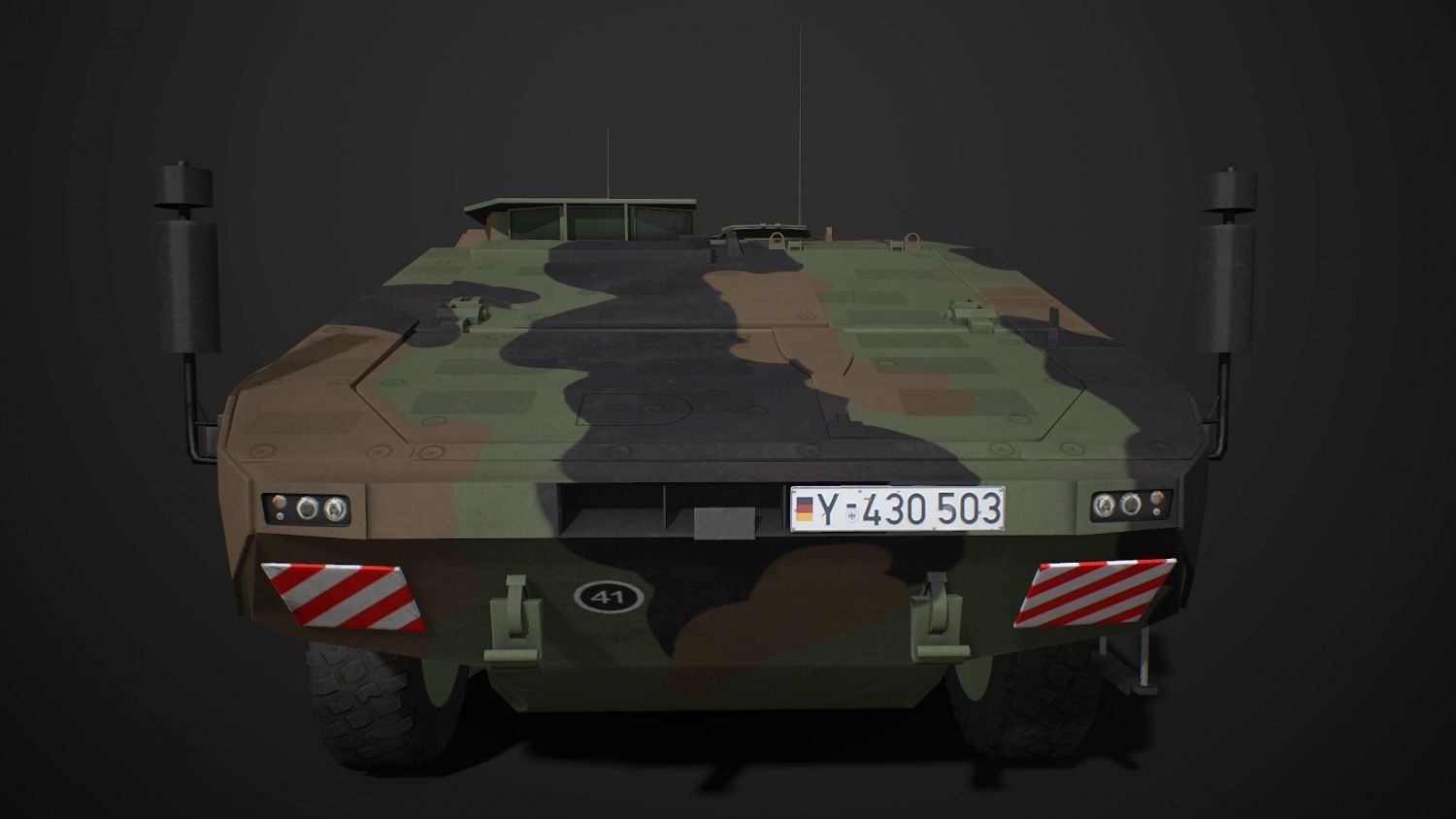 GTK Boxer APC IFV All Pack Low-poly 3D model_4