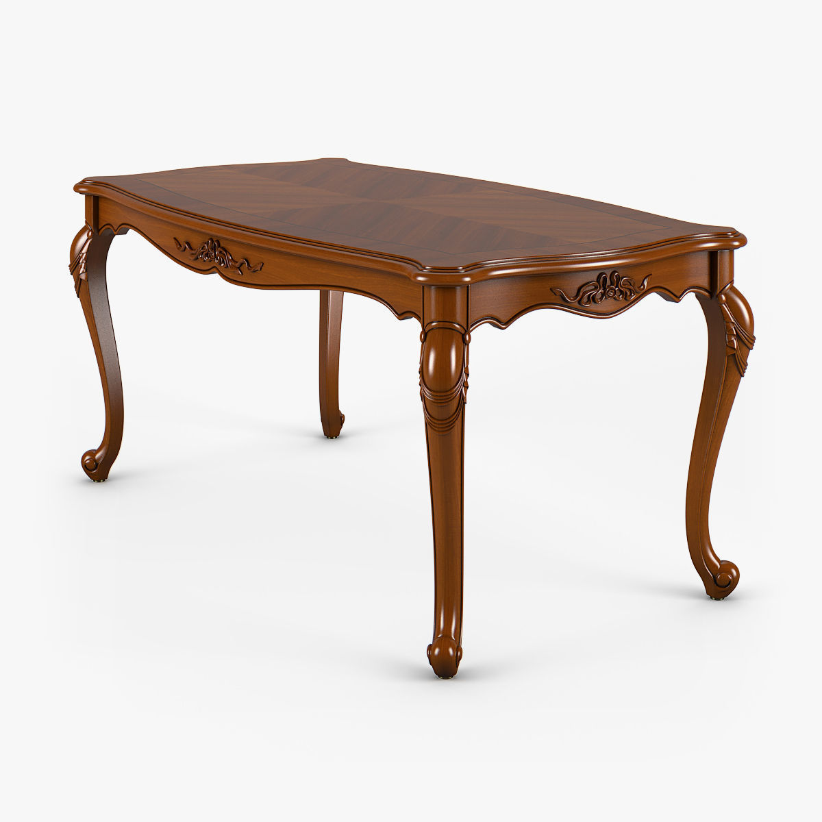 2600200 230-1 Carpenter Long dining table 3D model_3