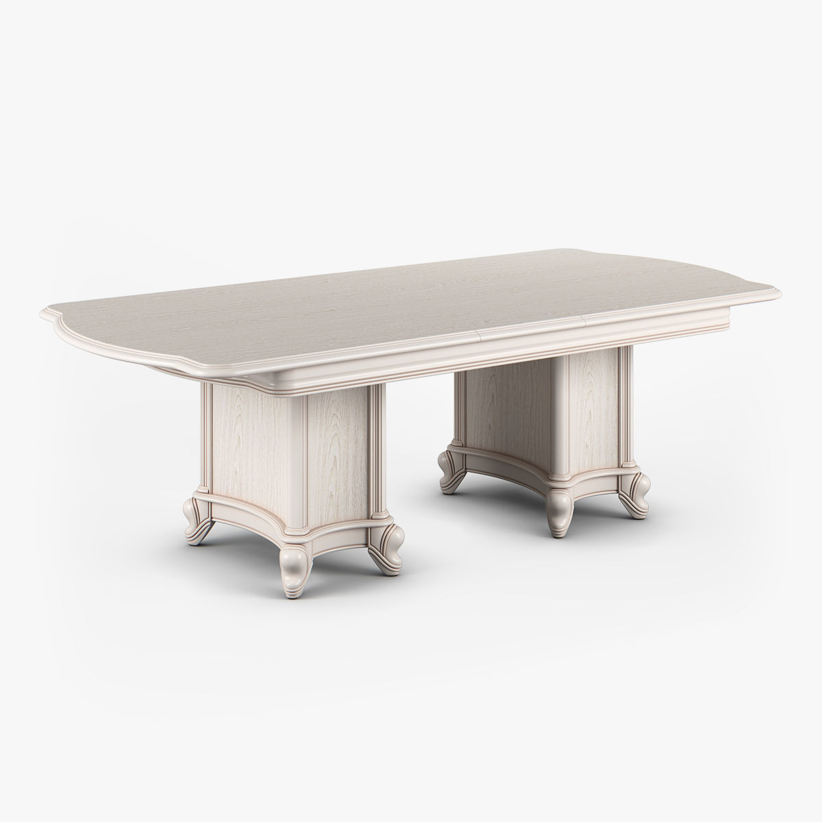 2500400 230 Carpenter Extensible dining table 3D model_1