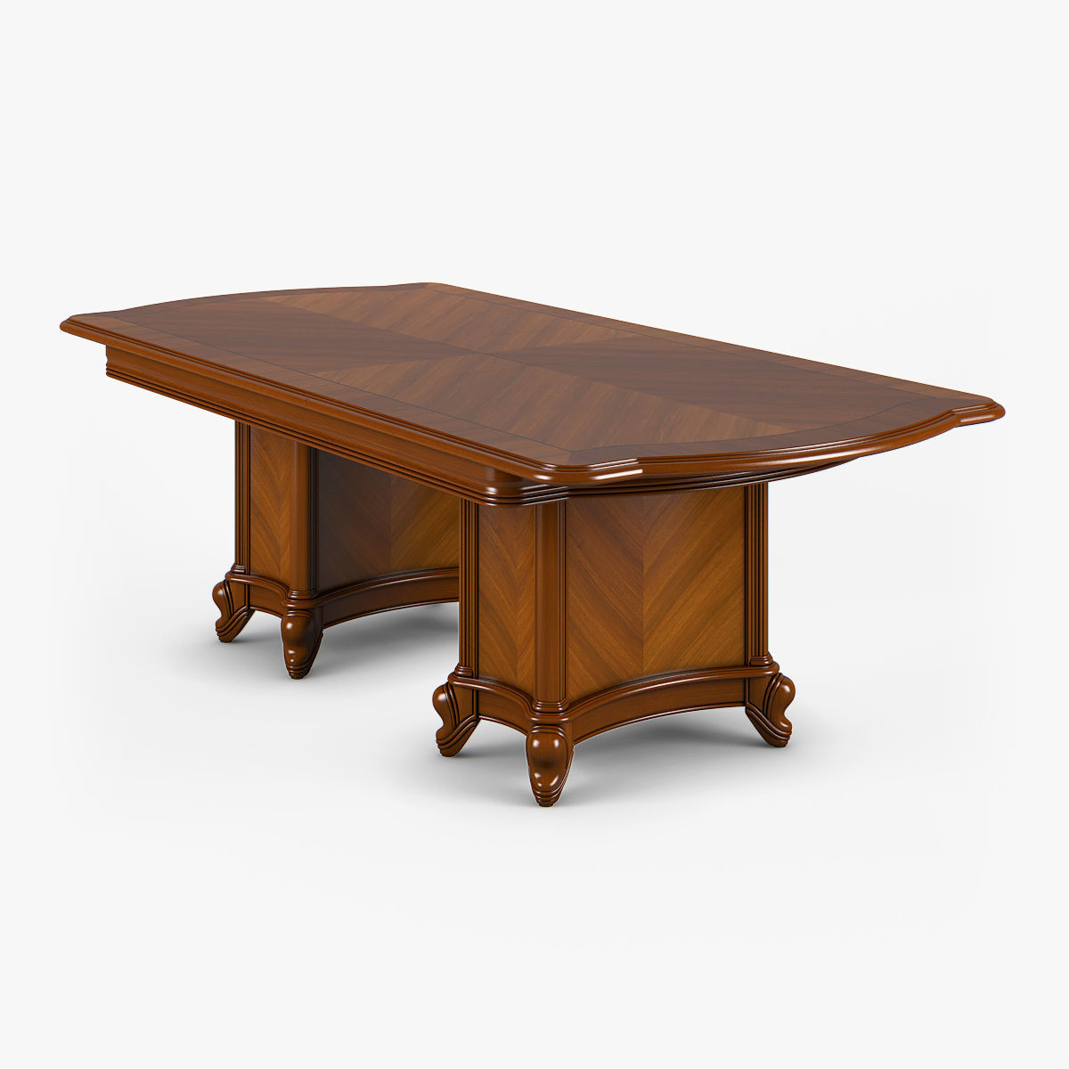 2600400 230-1 Carpenter Extensible dining table 3D model_1