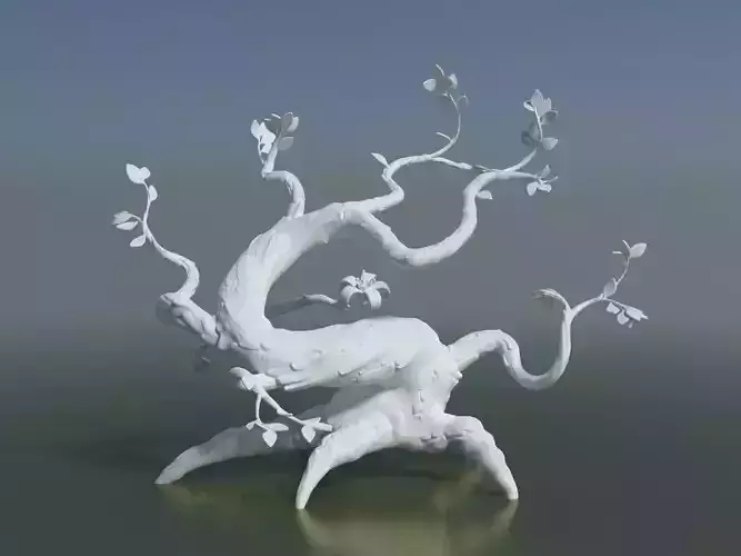Printable Fantasy Tree 3D print model