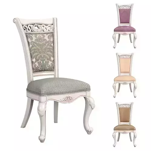 230 Carpenter Dining chair A 3D model