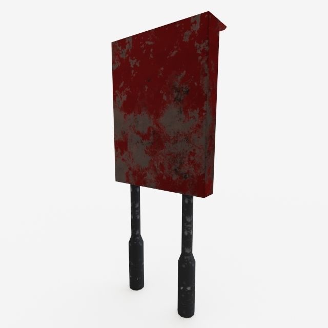 Control Panel 3D model_4