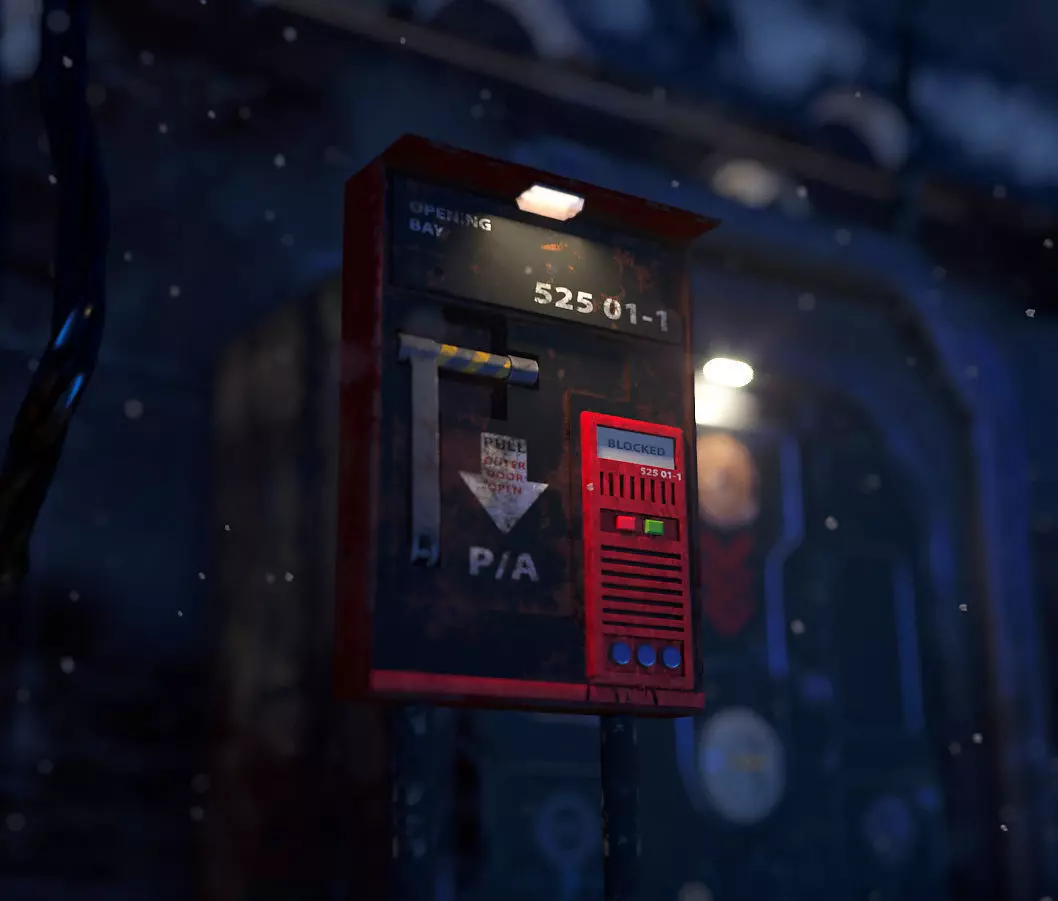 Control Panel 3D model_0