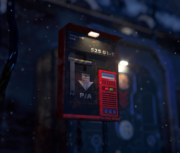 Control Panel 3D model