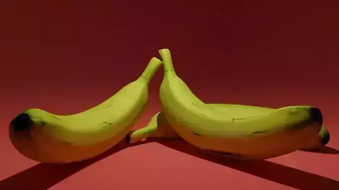 banana realistic not for macro render