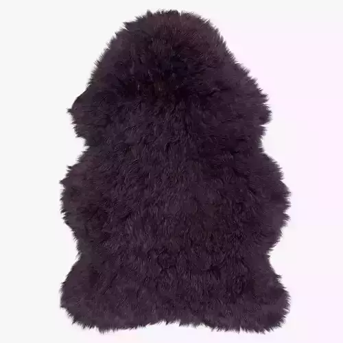Sheepskin Rug-02 3D model