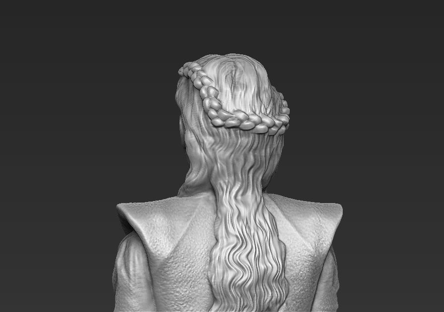Game of Thrones pack Daenerys Arya full color 3D printing 3D print model_22