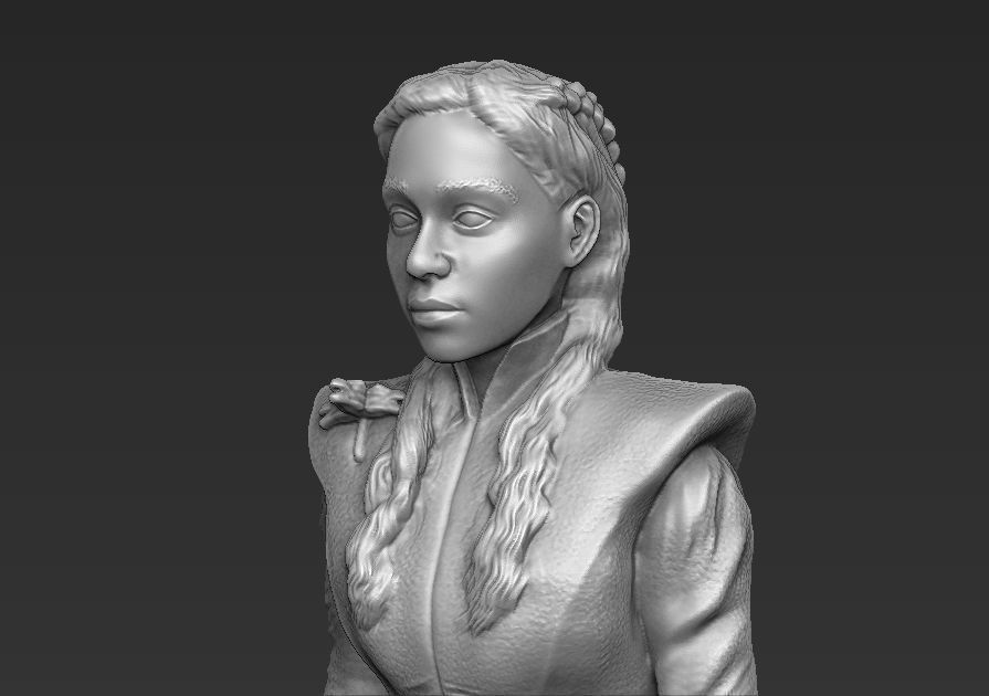 Game of Thrones pack Daenerys Arya full color 3D printing 3D print model_21