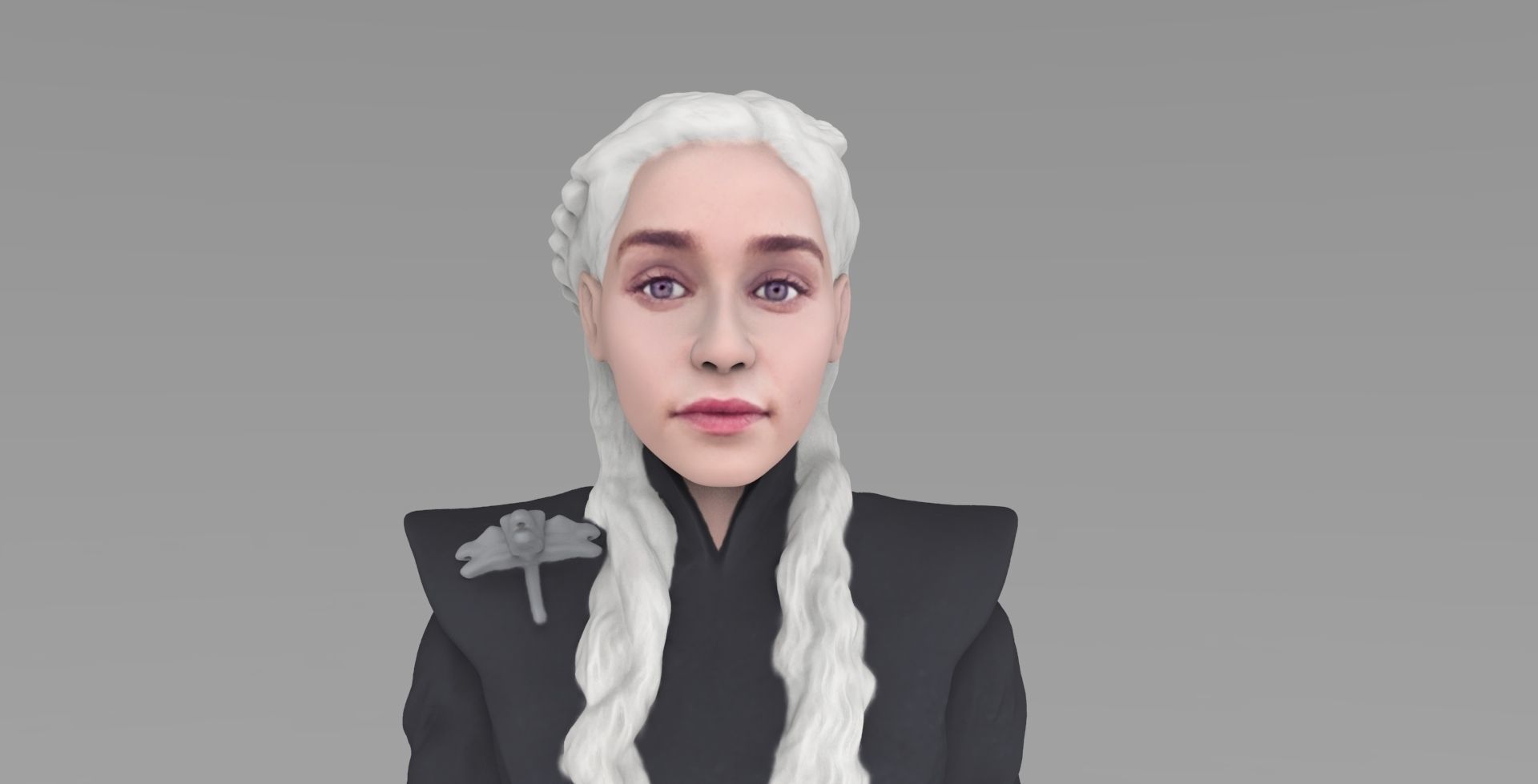 Game of Thrones pack Daenerys Arya full color 3D printing 3D print model_4