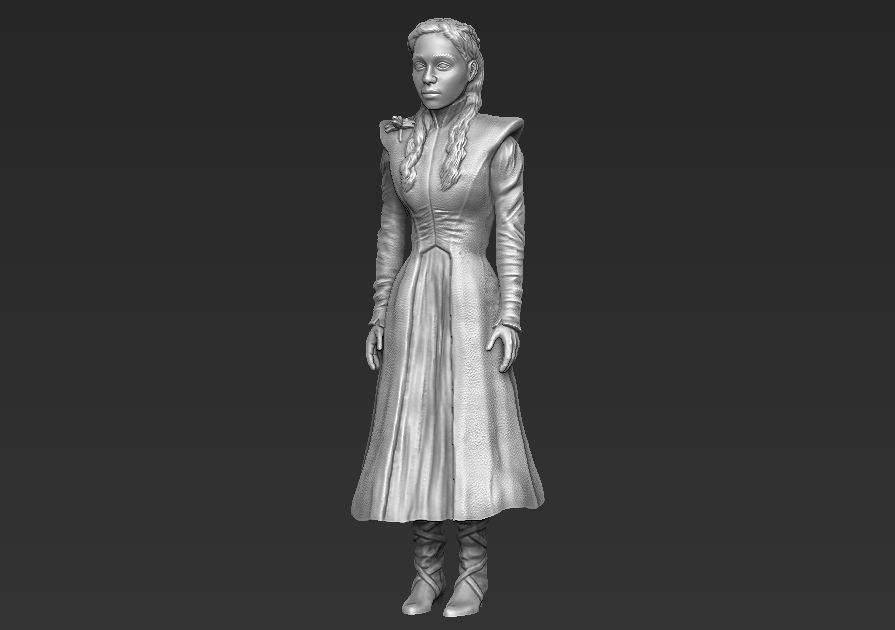 Game of Thrones pack Daenerys Arya full color 3D printing 3D print model_26