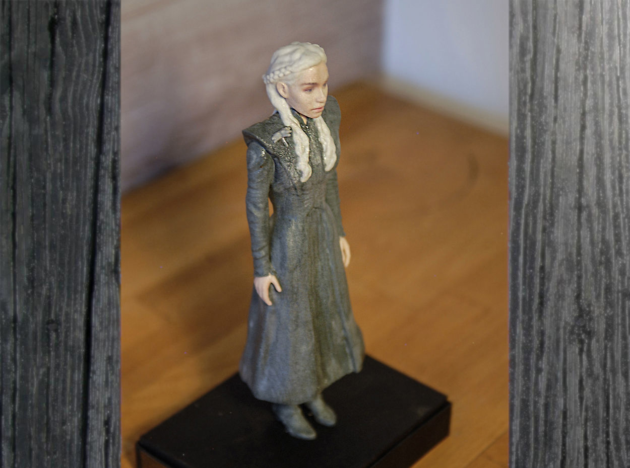 Game of Thrones pack Daenerys Arya full color 3D printing 3D print model_3