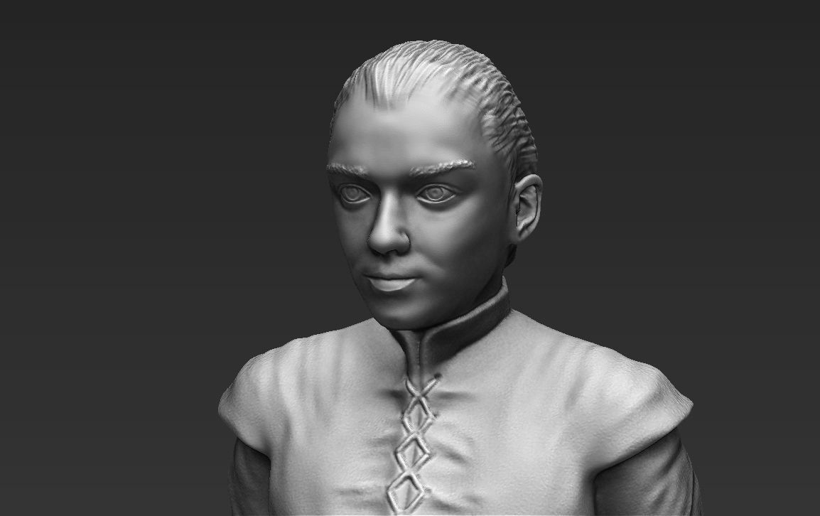 Game of Thrones pack Daenerys Arya full color 3D printing 3D print model_49