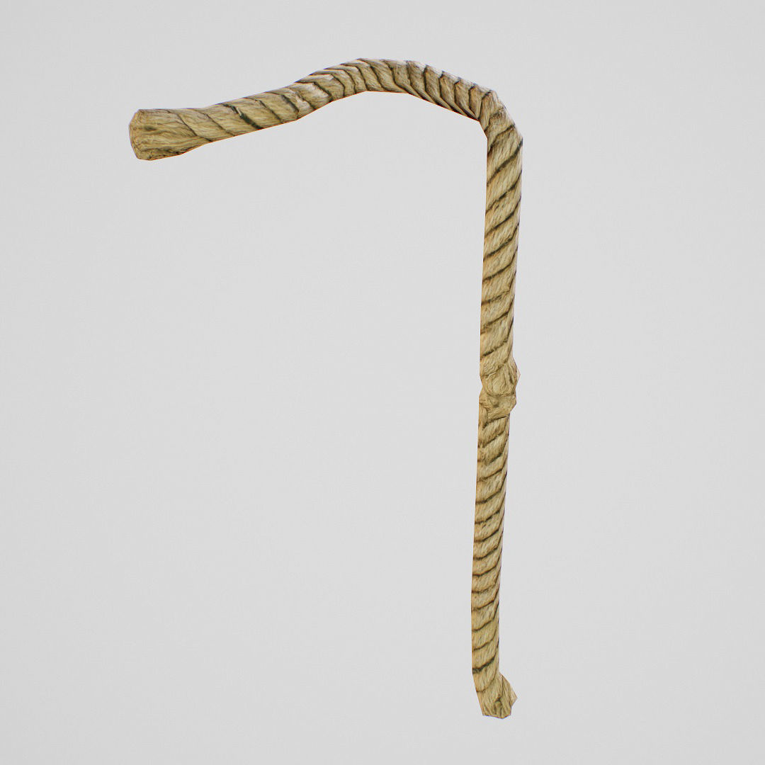 PBR Modular Ropes Low-poly 3D model_3