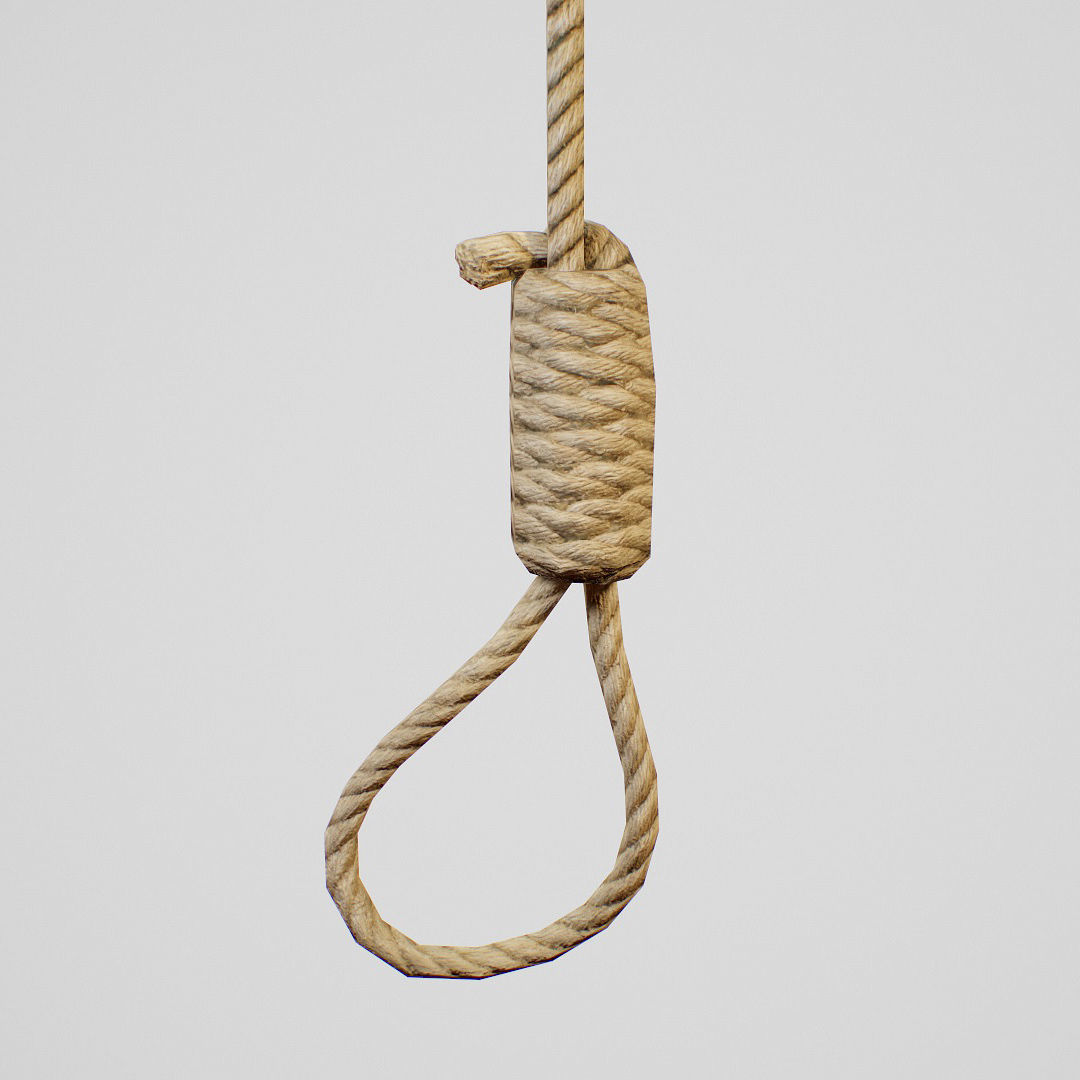 PBR Modular Ropes Low-poly 3D model_5