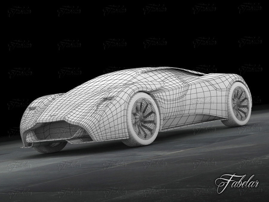 Aston Martin DP100 concept 3D model_12