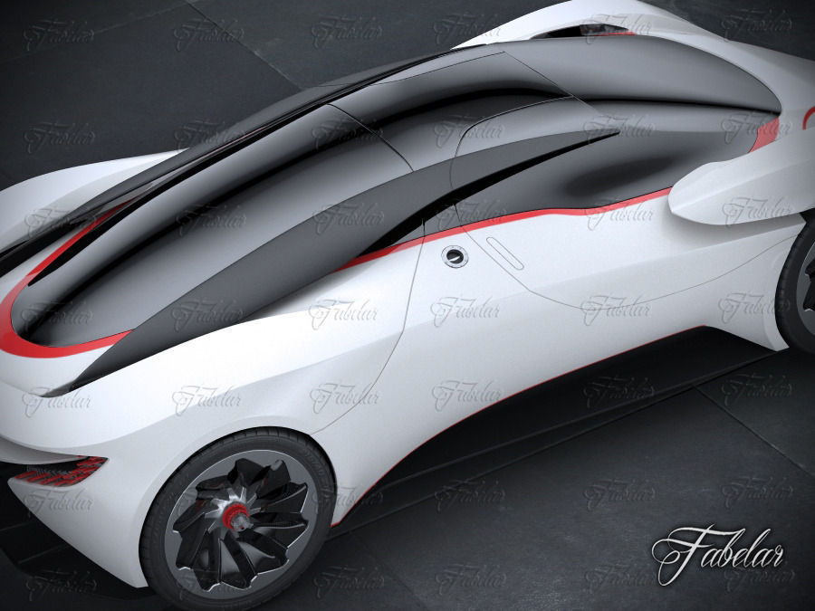 Aston Martin DP100 concept 3D model_10