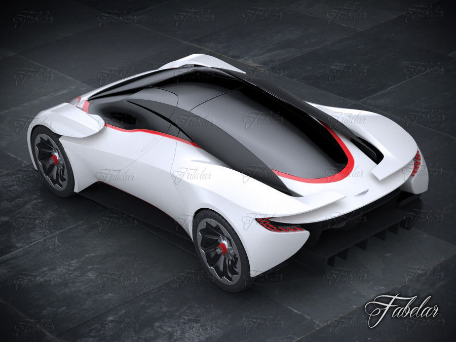 Aston Martin DP100 concept 3D model_3