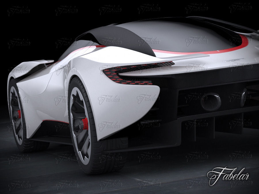 Aston Martin DP100 concept 3D model_5