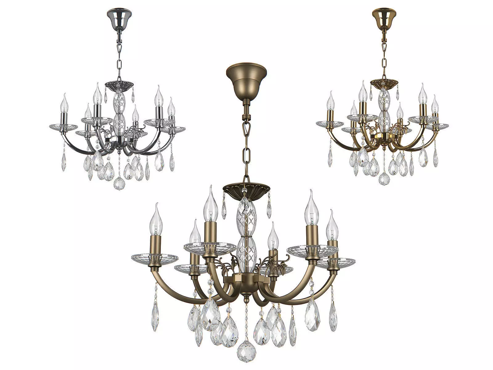 69406x Stregaro Osgona Chandelier 3D model_0