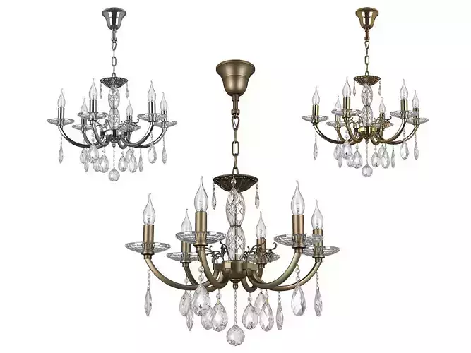 69406x Stregaro Osgona Chandelier 3D model