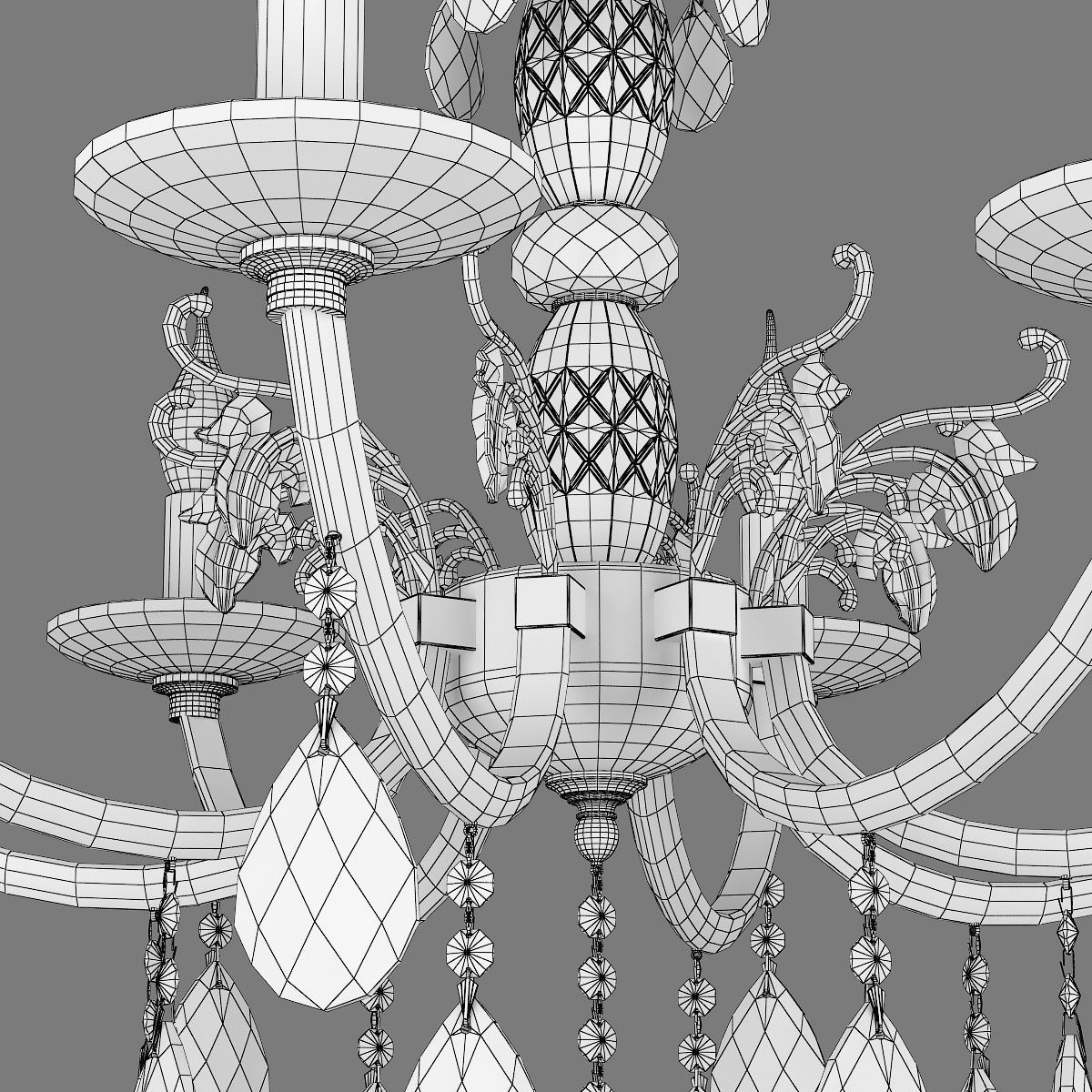 69408x Stregaro Osgona Chandelier 3D model_4