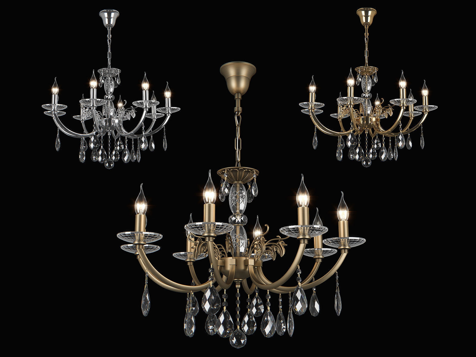 69408x Stregaro Osgona Chandelier 3D model_1