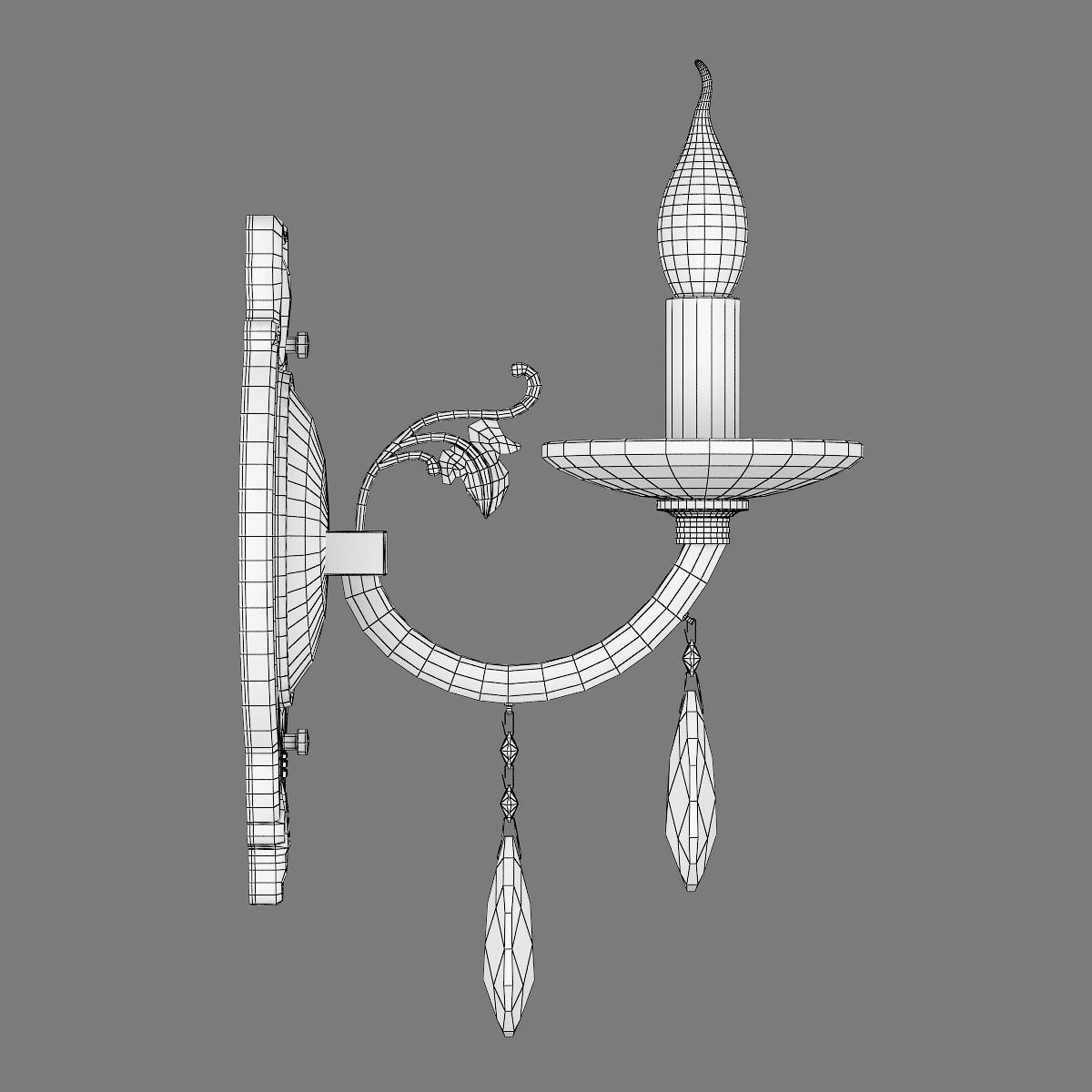 69461x Stregaro Osgona Sconce 3D model_2