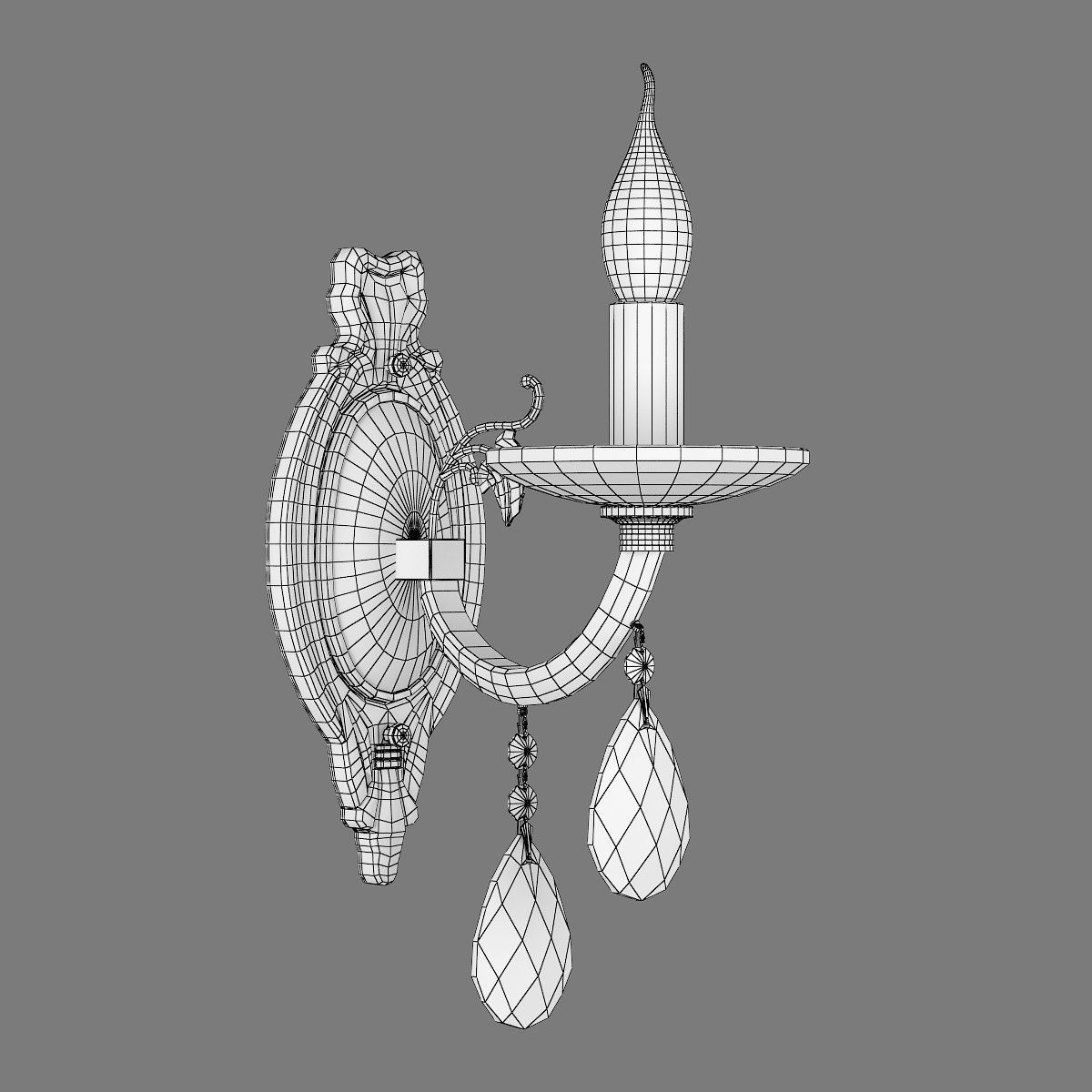 69461x Stregaro Osgona Sconce 3D model_3