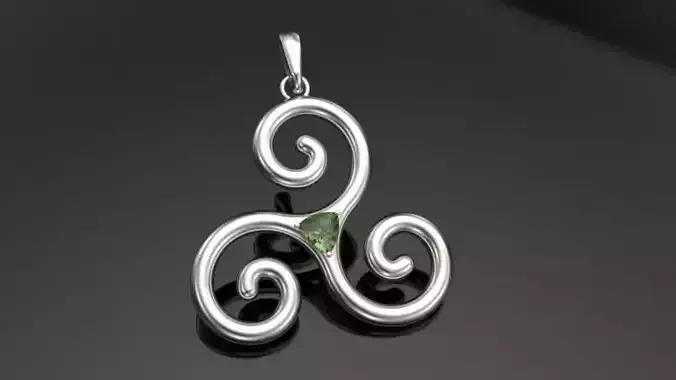 Triskell pendant