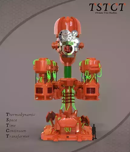 Time Machine 3D model