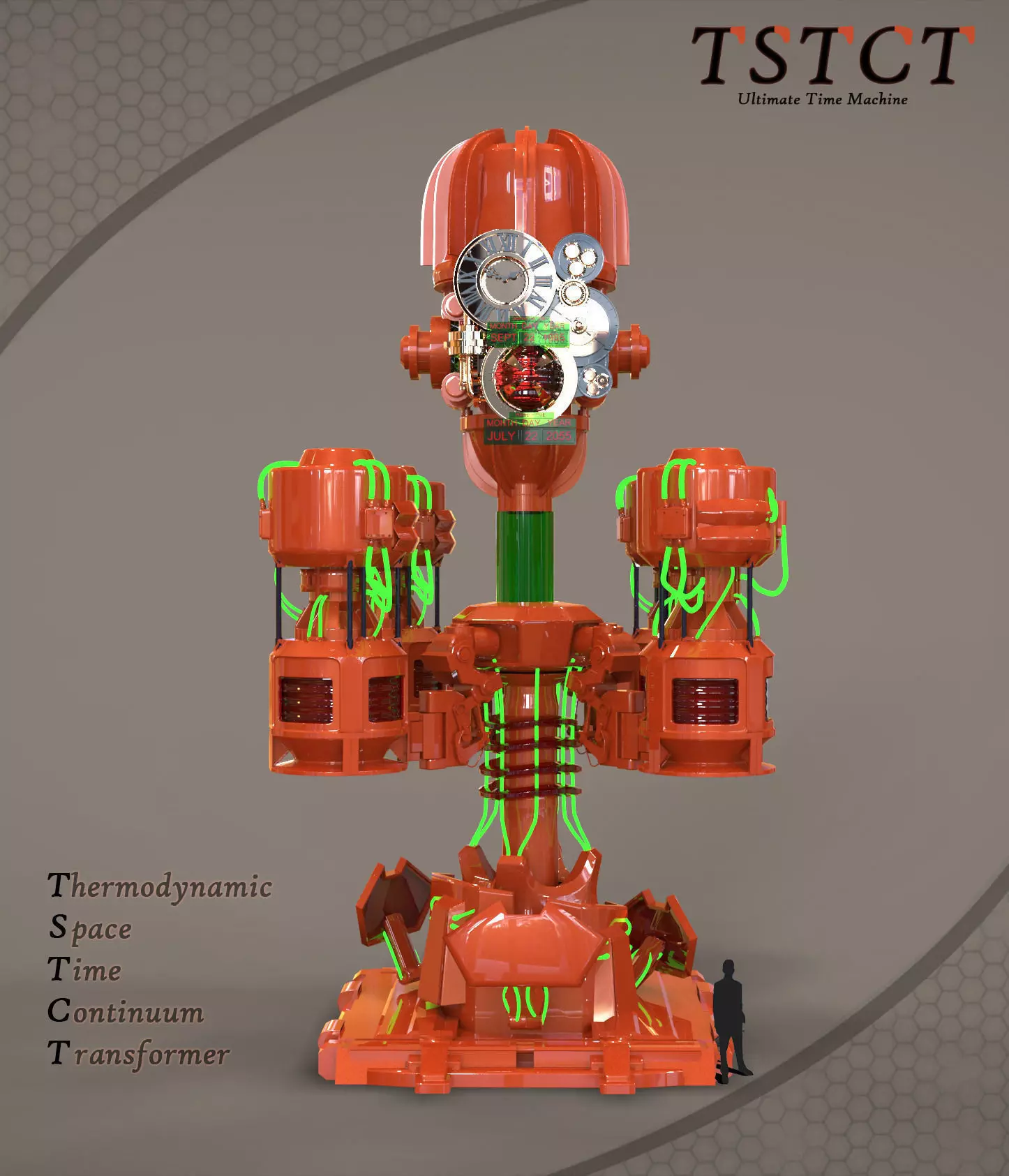 Time Machine 3D model