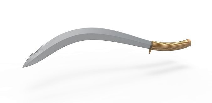 Sword of WKabi from the movie Black Panther 2018 3D print model