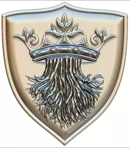 Medieval Shield for CNC 3D Router