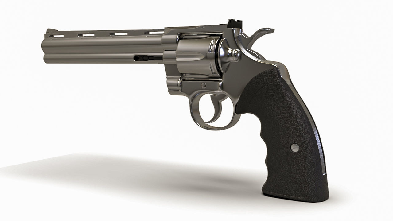 3D model Colt PYTHON Pistol Gun | CGTrader