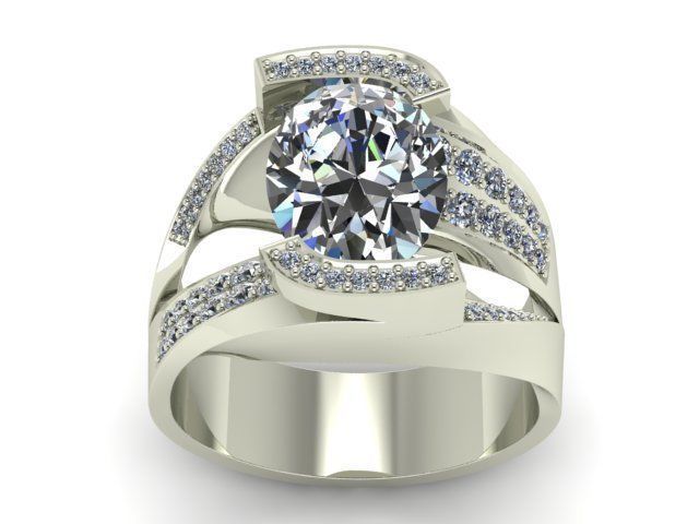 Ring T00962 3D print model_1