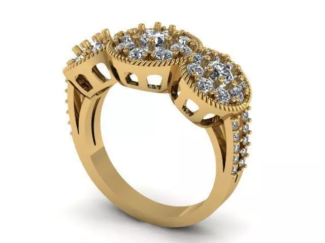 Ring T00969 3D print model_0