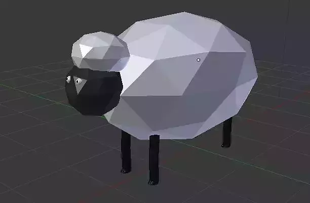 Sheep polygonal