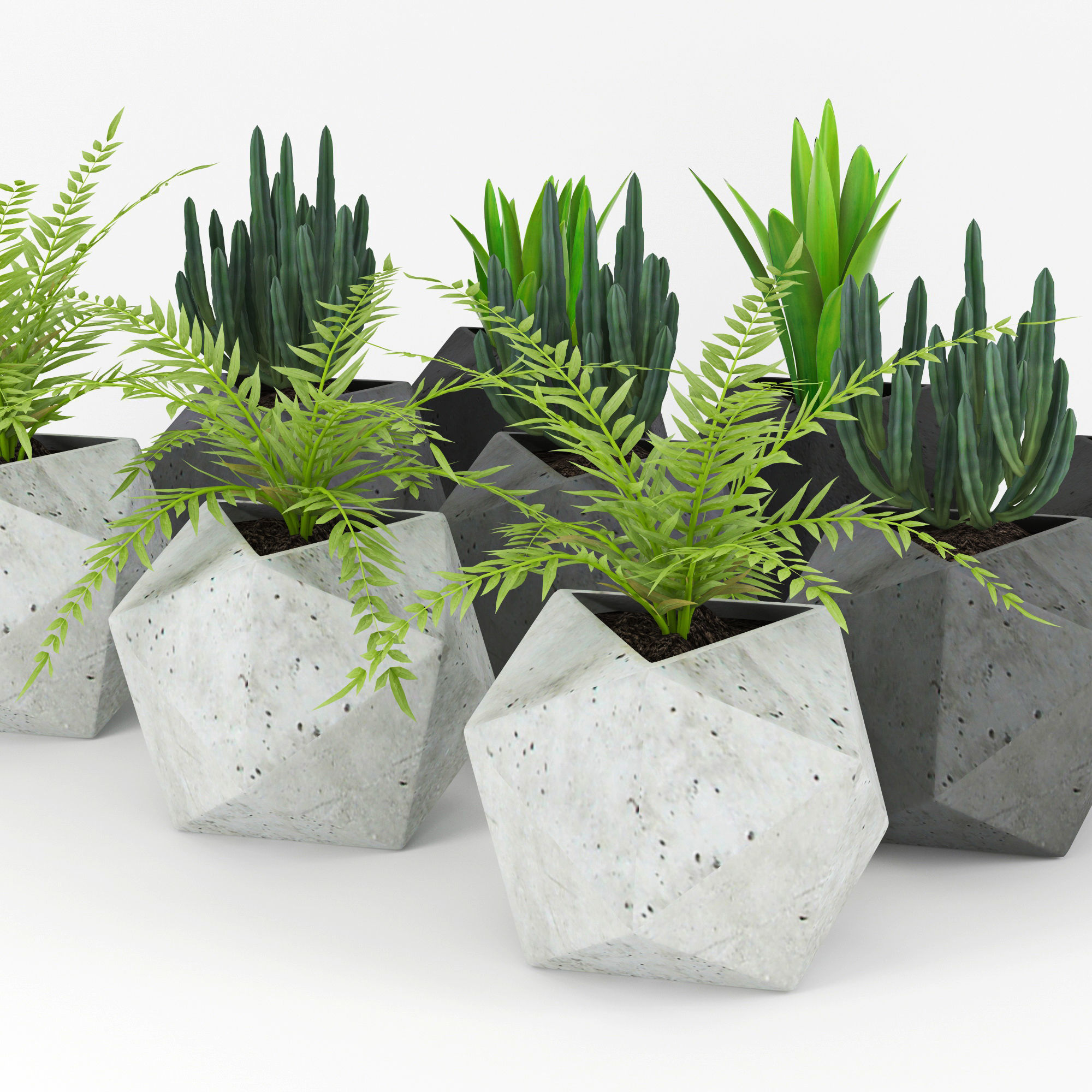 Concrete Plant 01 3D model_4