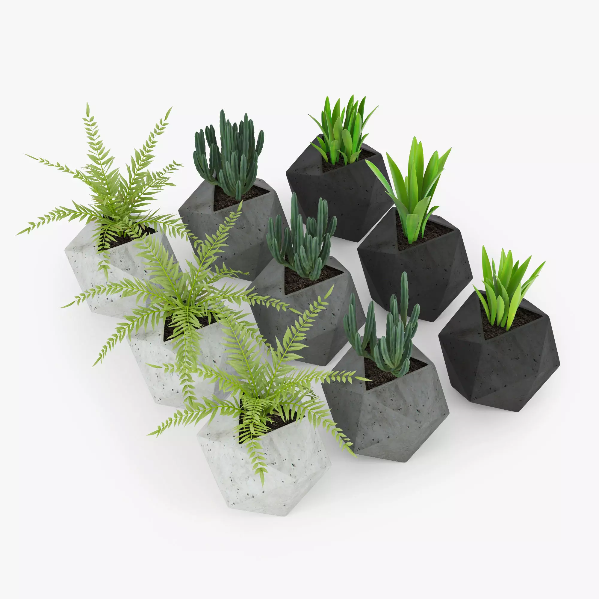 Concrete Plant 01 3D model_0