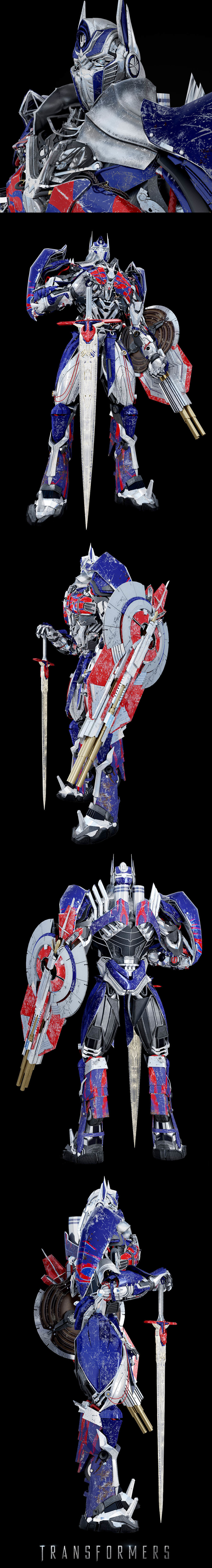 OPTIMUS PRIME Transformers robot autobot 3D model_1