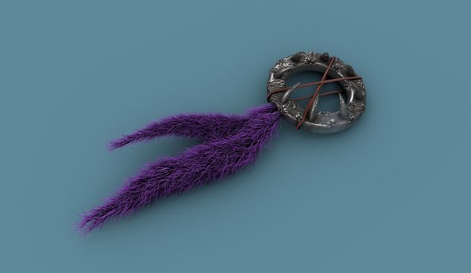 Amulet Fantasy 3D model