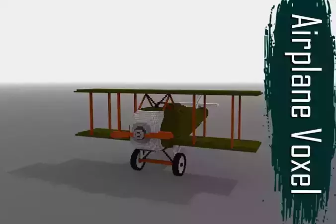 Voxel Airplane