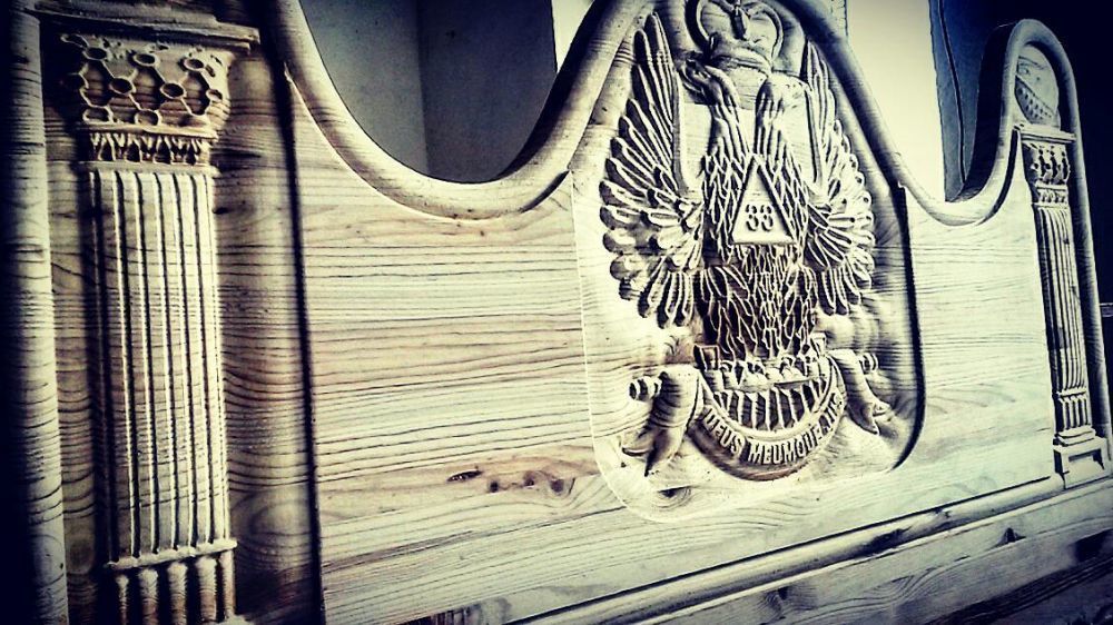 Scottish Rite 33rd Degree Wings Up Masonic for CNC 3D Router 3D print model_8