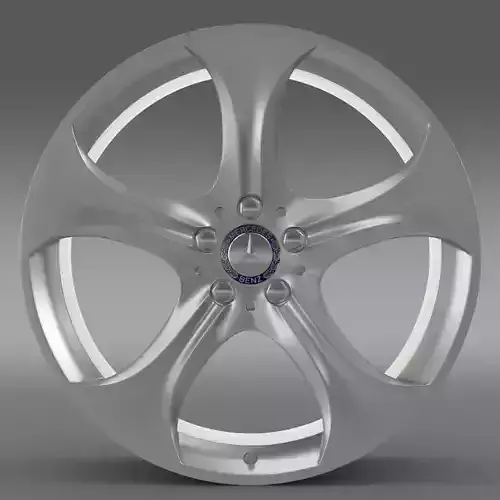 Mercedes Benz S 400 hybrid rim 3D model