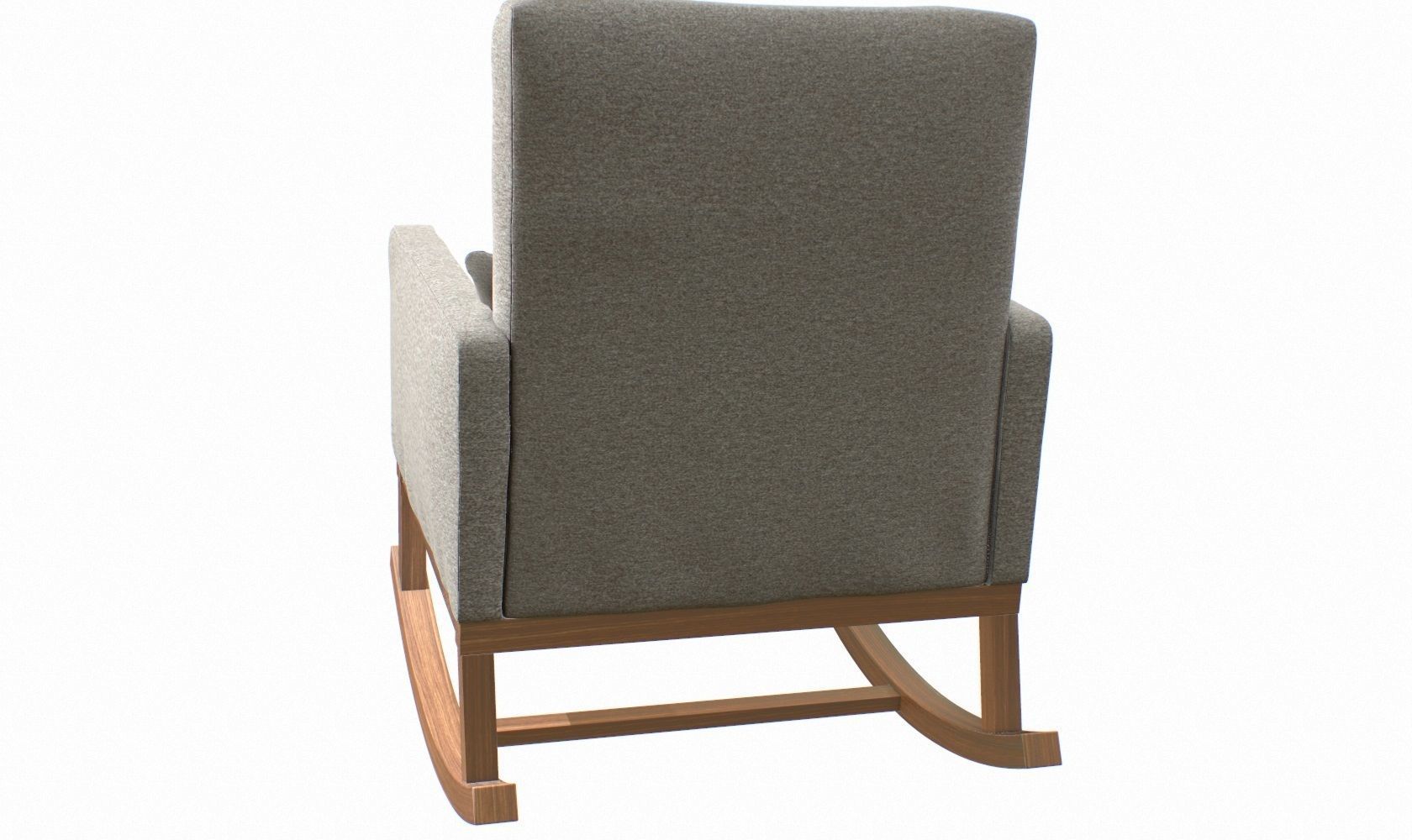 Rocking Chair V2 Low-poly 3D model_9