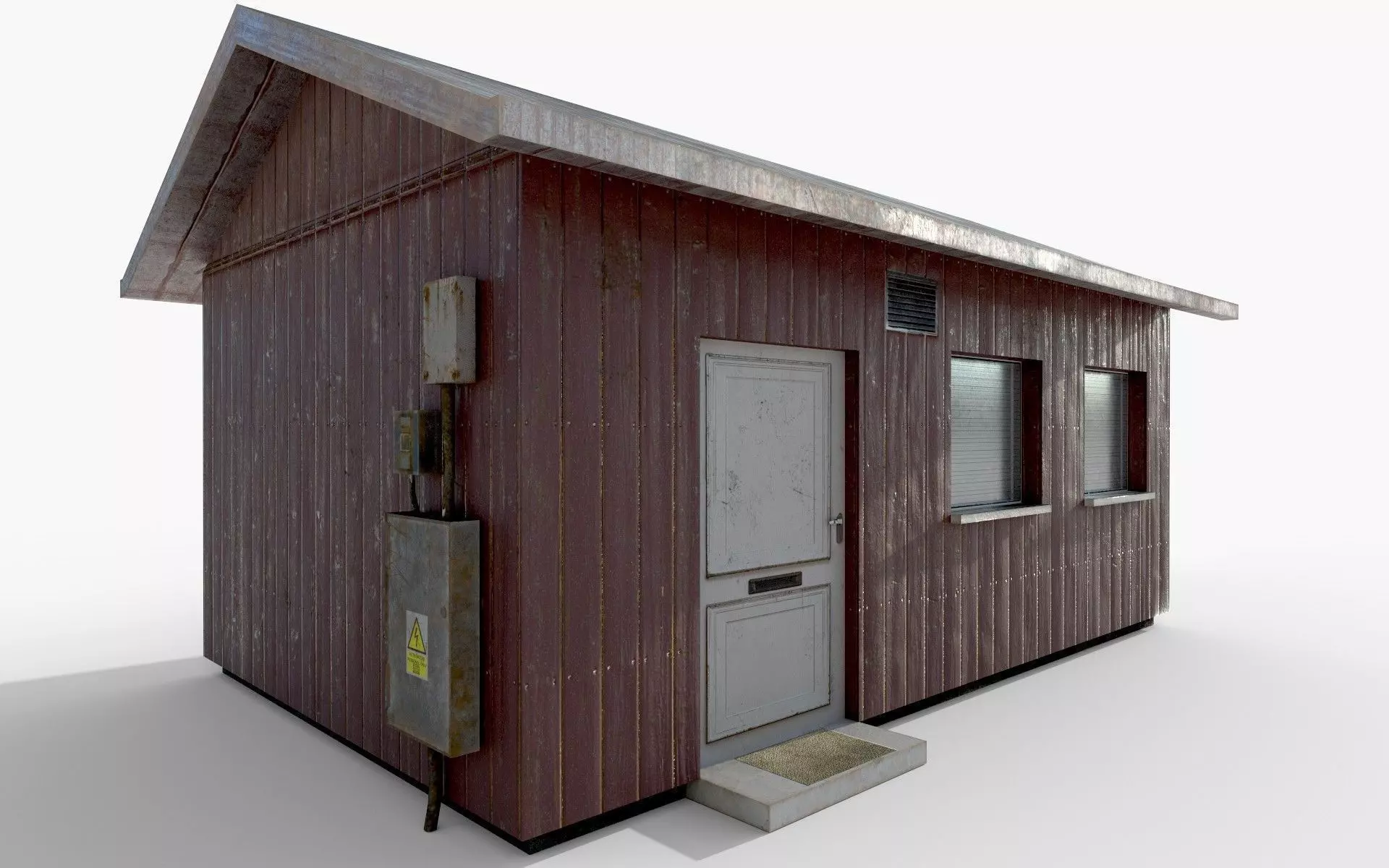 Wooden House - Game-Ready - AR VR - PBR Low-poly 3D model_0